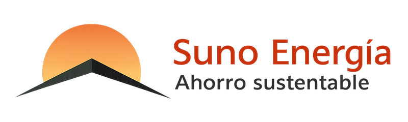 Logotipo de Suno Energía, empresa especializada en soluciones energéticas inteligentes para empresas, comercios y hogares.